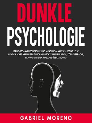 cover image of Dunkle Psychologie